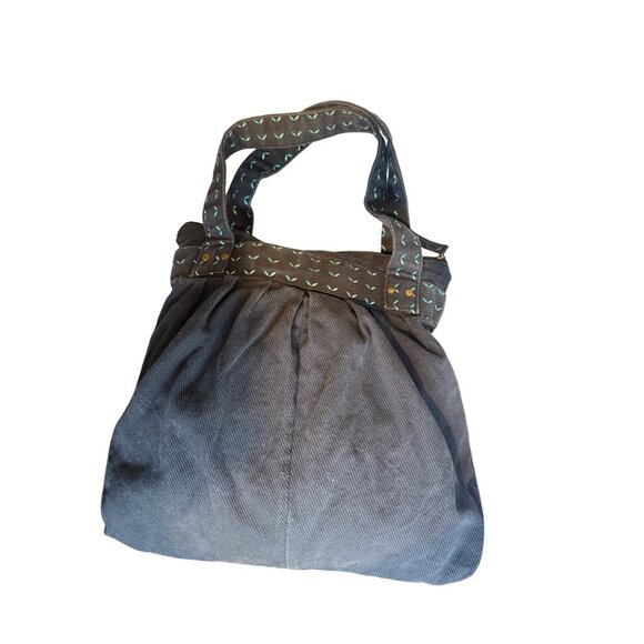 Loungefly Dia de los Muertos Sugar Skull Shoulder Tote Corduroy Bag Black - Picture 3 of 4